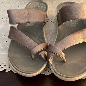 Clarks Metallic Sandals